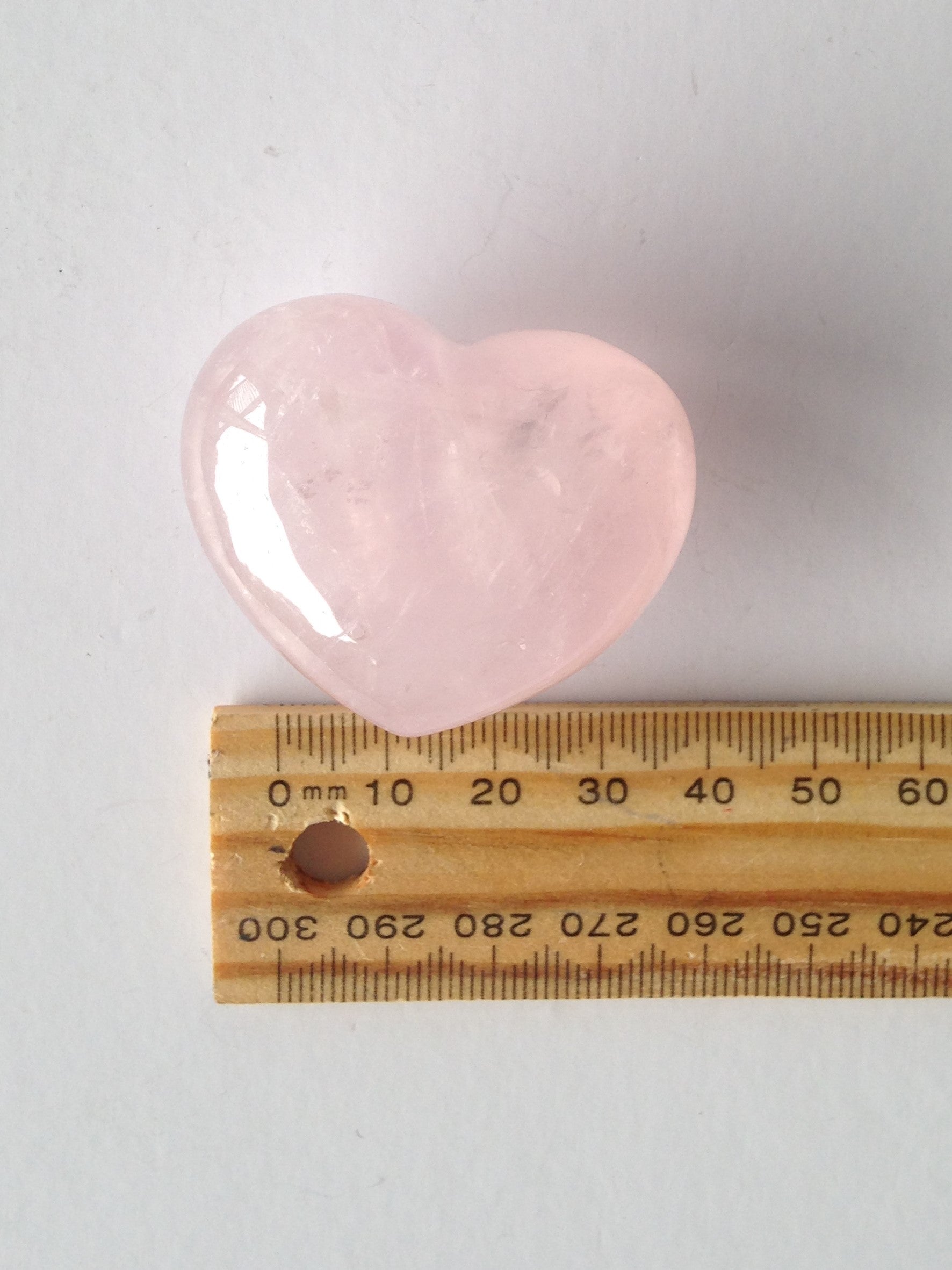 Rose Quartz Heart 50-60g