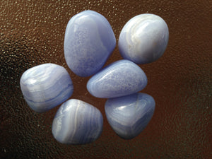 Blue Lace Agate Large Tumble