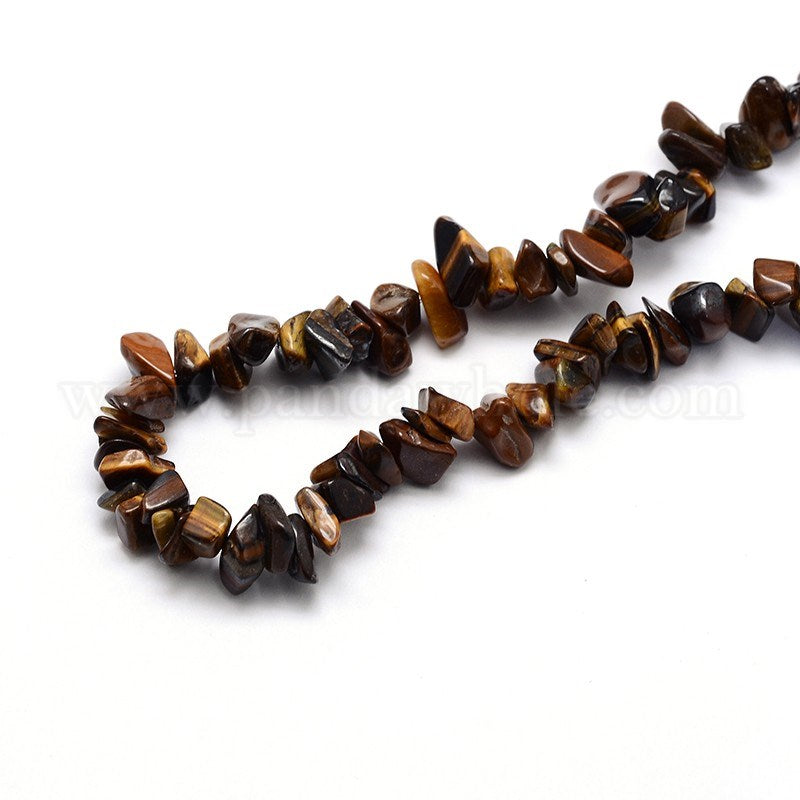 Tiger Eye Crystal Chip Bracelet